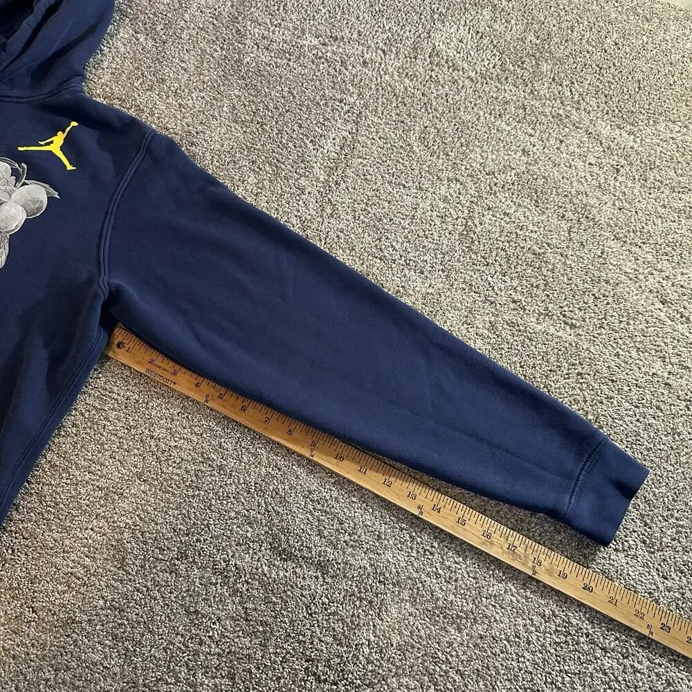 University of Michigan Wolverines Hoodie Women’s Medium Blue Pullover 2018 Nike